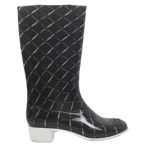 bottes chanel plastique|CHANEL.